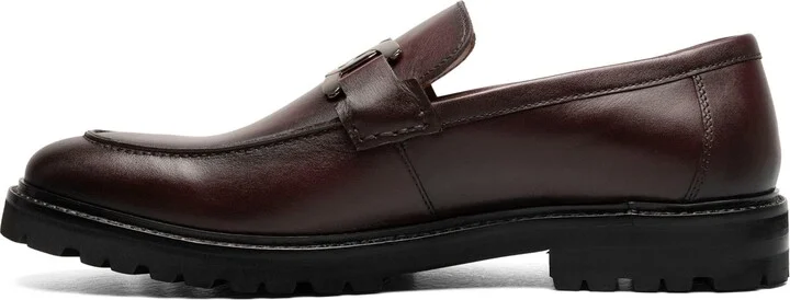 Stacy Adams Men's Hale Moc Toe Bit Slip On Loafer - Image 5