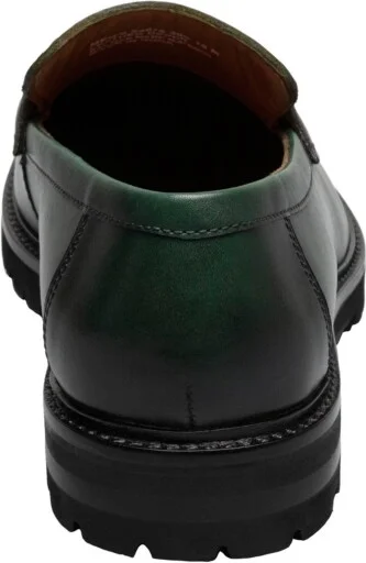 Stacy Adams Men's Hale Moc Toe Bit Slip On Loafer - Image 9