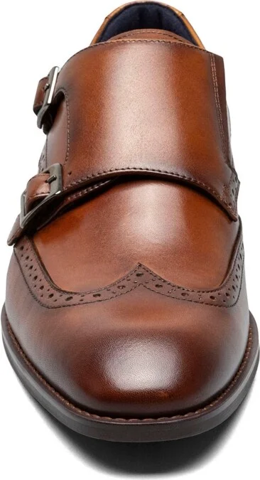 Stacy Adams Men's Karson Wingtip Double-Monk Strap Dress Shoe - Image 2