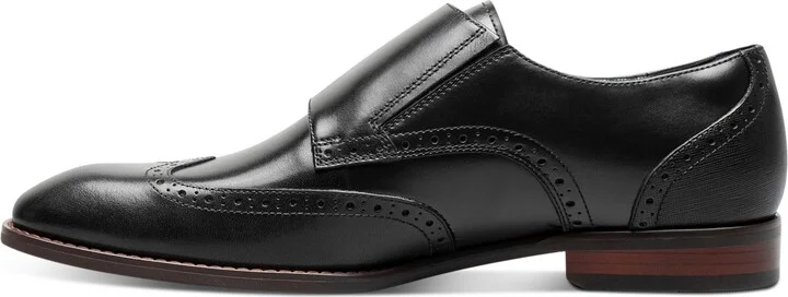 Stacy Adams Men's Karson Wingtip Double-Monk Strap Dress Shoe - Image 10