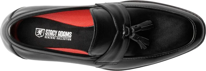 Stacy Adams Men's Keeler Moc Toe Tassel Slip On Loafer - Image 6