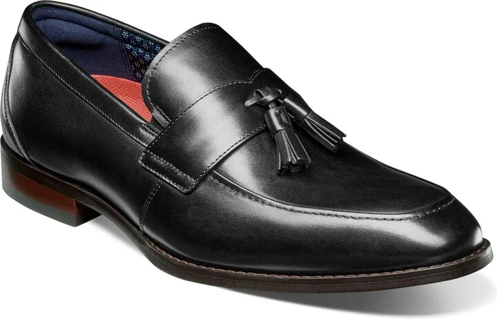 Stacy Adams Men's Keeler Moc Toe Tassel Slip On Loafer