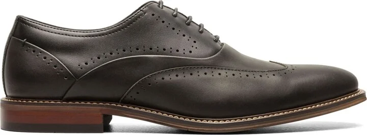 Stacy Adams Men's Macarthur Leather Wingtip Oxford Shoe - Image 2