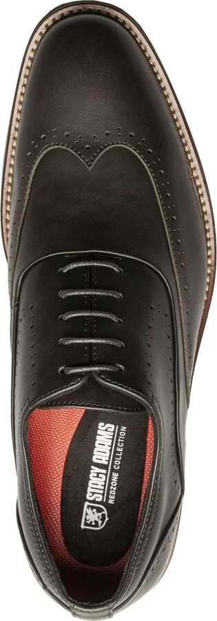 Stacy Adams Men's Macarthur Leather Wingtip Oxford Shoe - Image 4