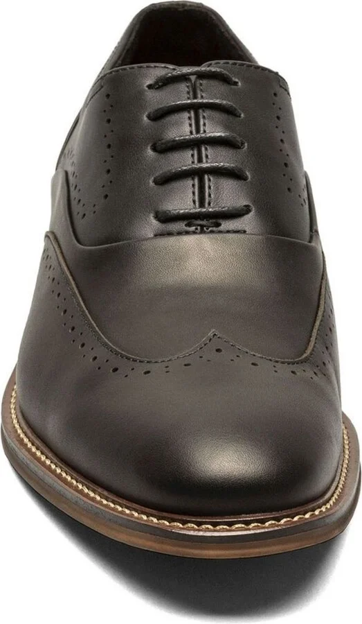 Stacy Adams Men's Macarthur Leather Wingtip Oxford Shoe - Image 6