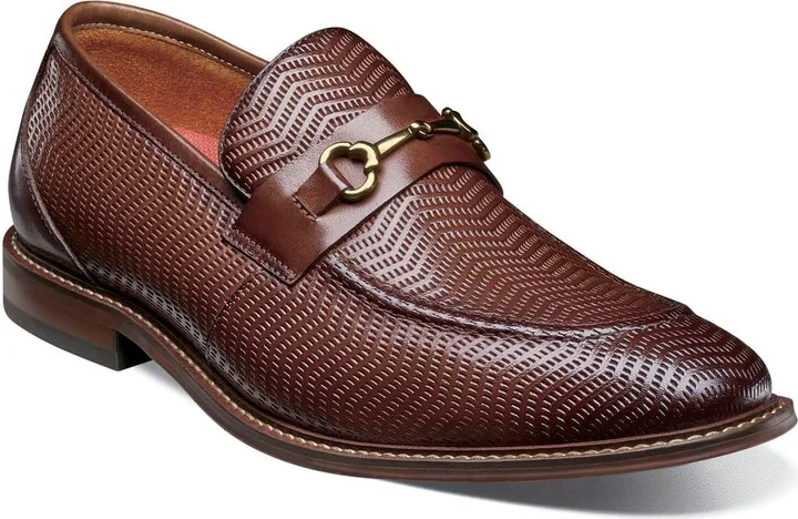 Stacy Adams Men's Madsen Moc Toe Bit Slip On Loafer