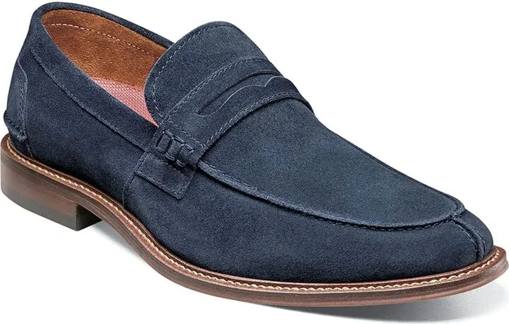 Navy Suede