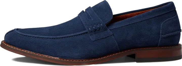 Navy Suede