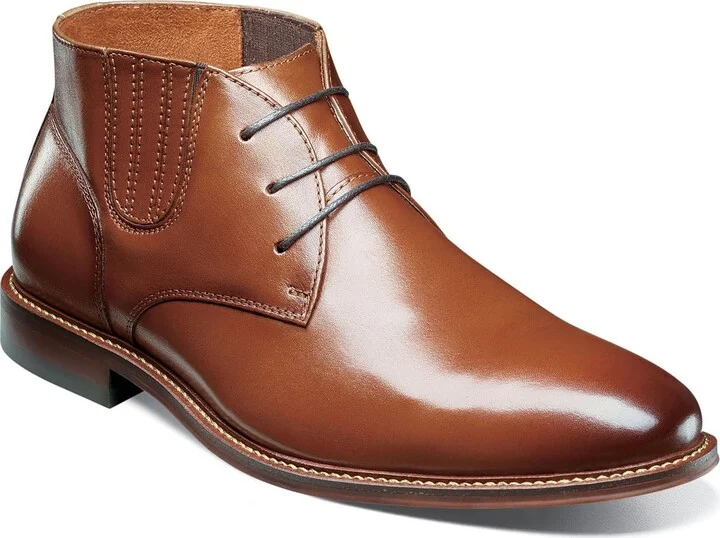 Stacy Adams Mens Maxwell Plain Toe Demi Chukka Boot