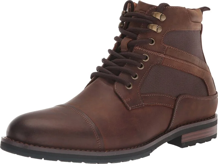 Stacy Adams Men's Osiris Cap Toe Lace Up Boot Fashion