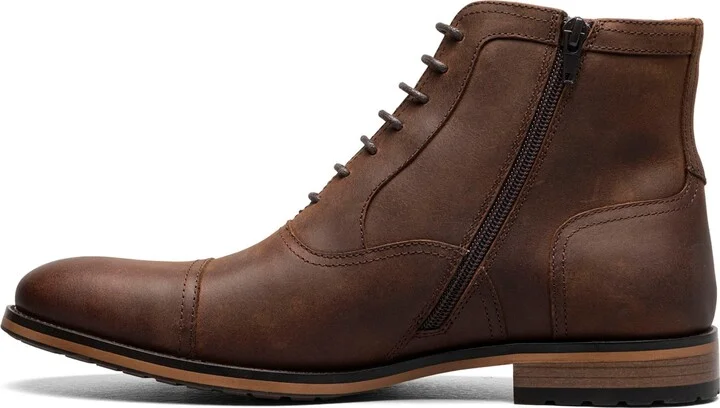 Stacy Adams Men's Porter Cap Toe Side Zip Boots - Image 5