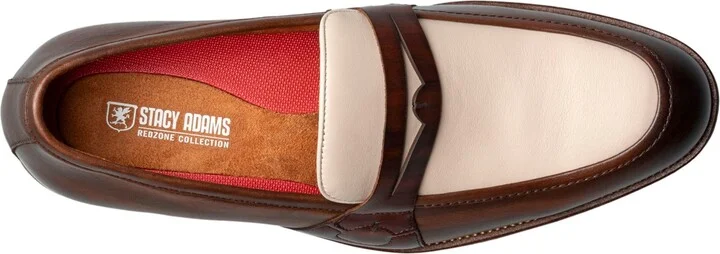 Stacy Adams Men's Prichard Moc Toe Penny Slip On Loafer - Image 6