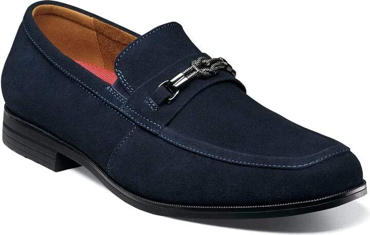 Stacy Adams Men's Ravelle Moc Toe Bit Slip On Loafer