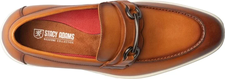 Stacy Adams Men's Samuel Moc Toe Bit Slip On Shoe - Image 6