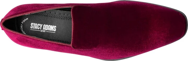 Stacy Adams Men's Savian Velour Slip-On Loafers - Image 4