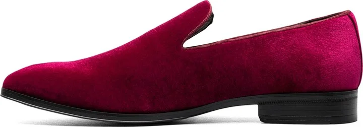 Stacy Adams Men's Savian Velour Slip-On Loafers - Image 6
