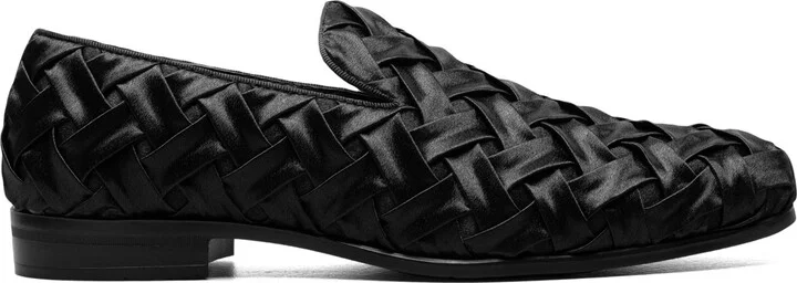 Stacy Adams Men's Savoir X-Cross Satin Slip-On Loafers - Image 2
