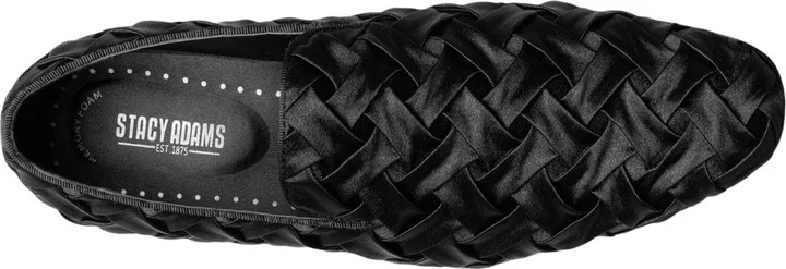 Stacy Adams Men's Savoir X-Cross Satin Slip-On Loafers - Image 4