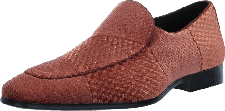 Stacy Adams Men's Shapshaw Velour Slip On Loafer