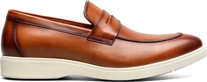 Stacy Adams Men's Spencer Moc Toe Penny Slip On Shoes - Image 3