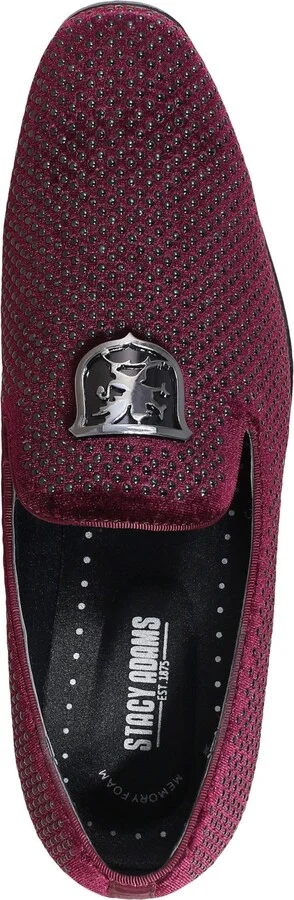 Stacy Adams Men's Swagger Studded Ornament Slip-on Loafer - Image 10