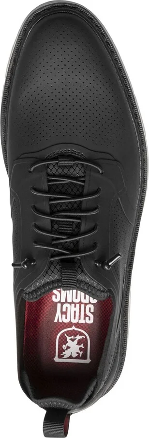 Stacy Adams Men's Synchro Plain Toe Elastic Lace Shoes - Image 9