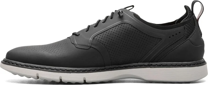 Stacy Adams Men's Synchro Plain Toe Elastic Lace Shoes - Image 10