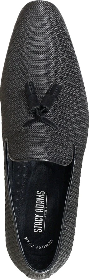 Stacy Adams Men's Tazewell Plain Toe Tassel Slip-on Loafer - Image 4