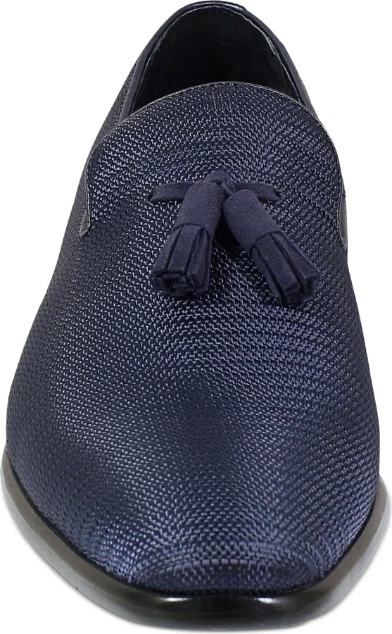 Stacy Adams Men's Tazewell Plain Toe Tassel Slip-on Loafer - Image 11