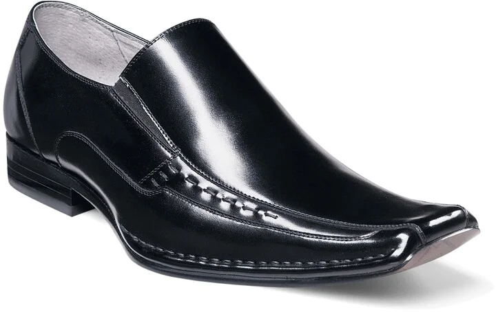 Stacy Adams Men's Templin Leather Bike Toe Loafers
