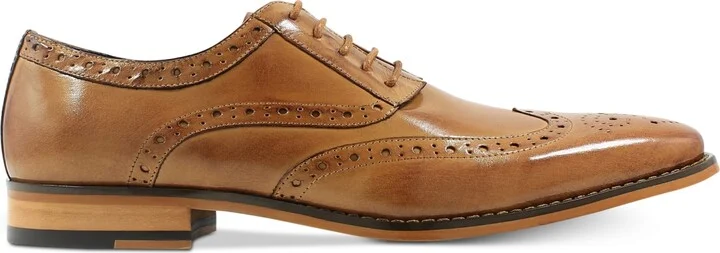 Stacy Adams Men's Tinsley Wingtip Oxfords - Tan/Brown - Image 6