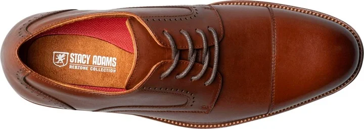 Stacy Adams Men's Wesbridge Cap Toe Lace Shoe - Image 11