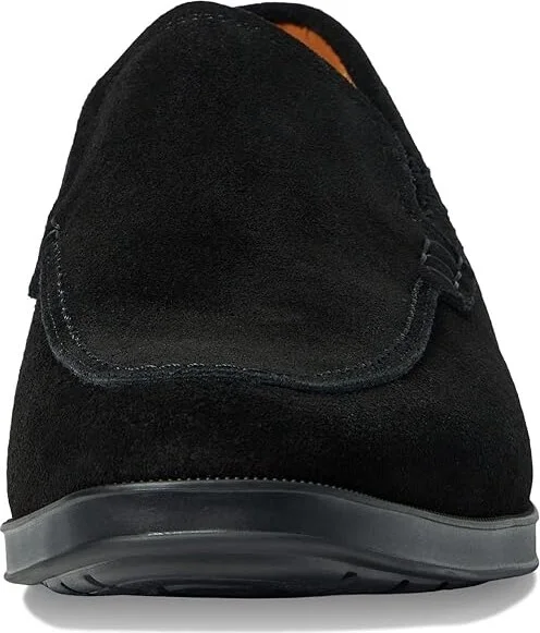 Stacy Adams Pelton Moc Toe Slip-On Men's Shoes Black : 7 M, Suede - Image 5