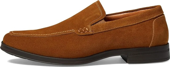Stacy Adams Pelton Moc Toe Slip-On Men's Shoes Tan : 7 M, Suede - Image 6