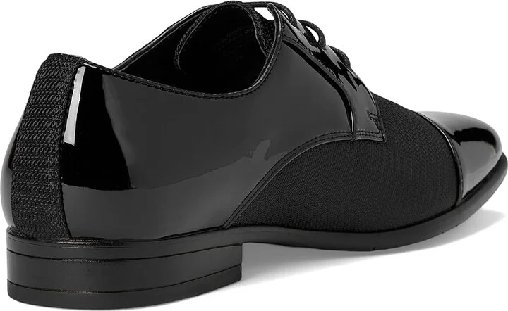 Stacy Adams Pharaoh Cap Toe Oxford Men's Lace Up Wing Tip Shoes Black : 15 M, Lace/Leather/Rubber - Image 4