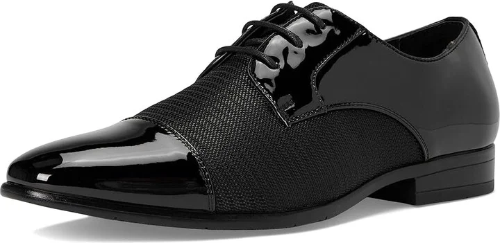Stacy Adams Pharaoh Cap Toe Oxford Men's Lace Up Wing Tip Shoes Black : 15 M, Lace/Leather/Rubber - Image 5