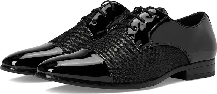 Stacy Adams Pharaoh Cap Toe Oxford Men's Lace Up Wing Tip Shoes Black : 15 M, Lace/Leather/Rubber