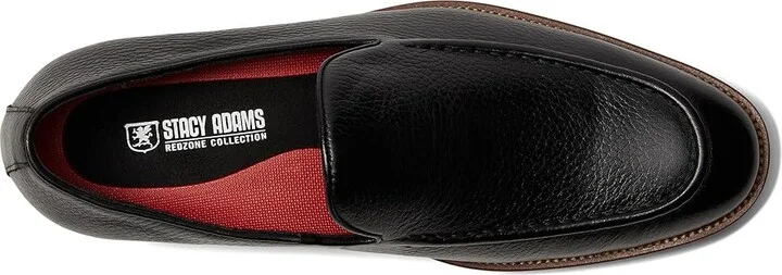 Stacy Adams Prentice Slip-On Loafer Men's Lace-up Boots Black : 10 M, Leather/Microfiber/Rubber - Image 2