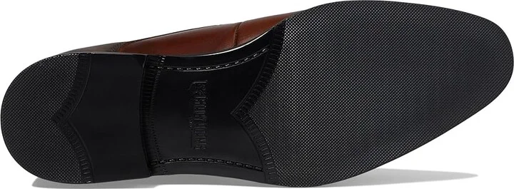 Stacy Adams Raythorne Cap Toe Double Monk Men's Lace Up Wing Tip Shoes Brown/Gray : 7.5 M, Leather - Image 3