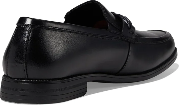 Stacy Adams Rellaire Moc Toe Bit Slip-On Men's Lace Up Wing Tip Shoes Black : 14 M, Leather - Image 4