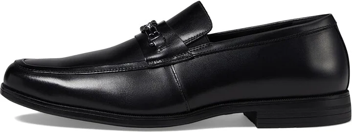 Stacy Adams Rellaire Moc Toe Bit Slip-On Men's Lace Up Wing Tip Shoes Black : 14 M, Leather - Image 6