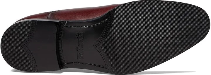 Stacy Adams Reynolds Cap Toe Lace-Up Men's Lace Up Wing Tip Shoes Burgundy : 7 M, Leather - Image 3