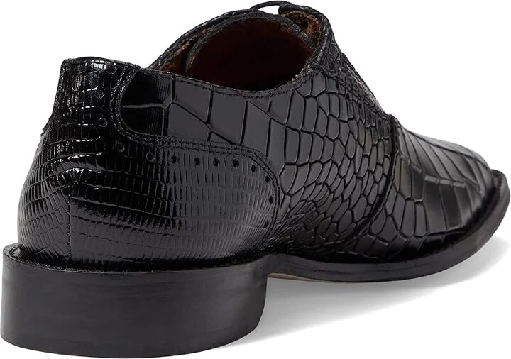 Stacy Adams Riccardi Lace-Up Oxford Men's Shoes Black : 7 M, Leather - Image 4