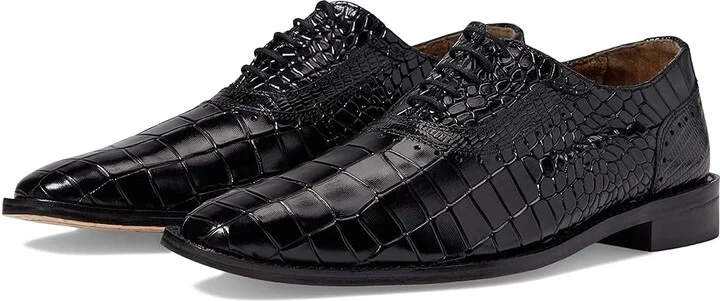 Stacy Adams Riccardi Lace-Up Oxford Men's Shoes Black : 7 M, Leather