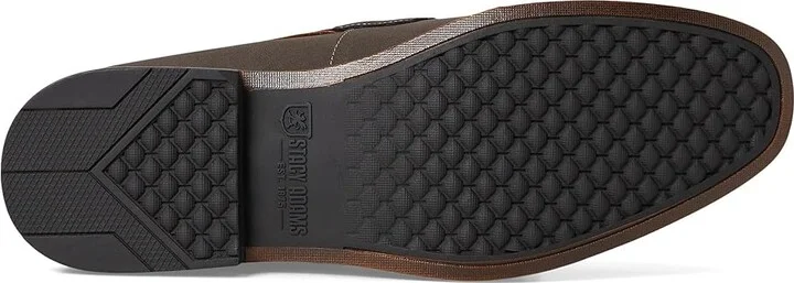 Stacy Adams Richardson Moc Toe Slip-On Men's Shoes Brown : 12 M, Synthetic - Image 3