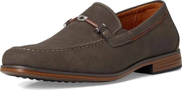 Stacy Adams Richardson Moc Toe Slip-On Men's Shoes Brown : 12 M, Synthetic - Image 5