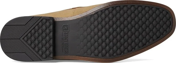 Stacy Adams Richardson Moc Toe Slip-On Men's Shoes Khaki : 9.5 M, Synthetic - Image 3