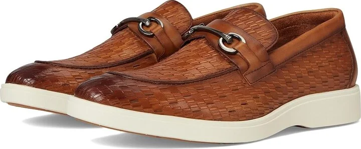 Stacy Adams Salyer Moc Toe Slip-On Men's Lace-up Boots Tan : 13 M, Leather