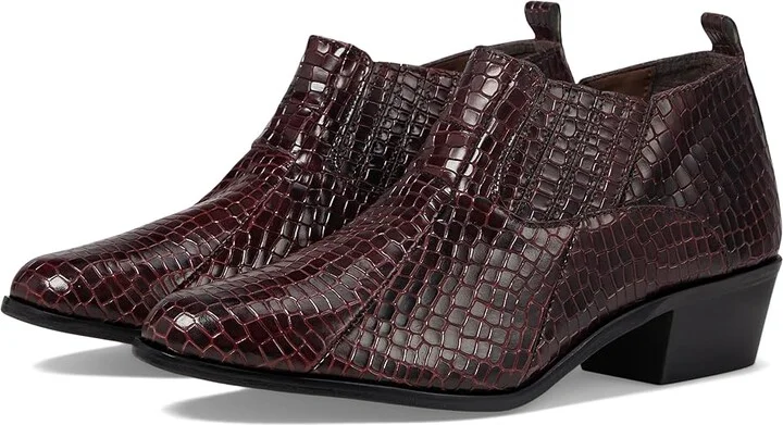 Stacy Adams Sandoval Heeled Boot Men's Boots Burgundy : 12 W, Leather/Synthetic