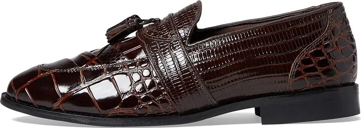 Stacy Adams Santana II Tassel Slip-On Men's Shoes Cognac : 7 M, Leather - Image 6